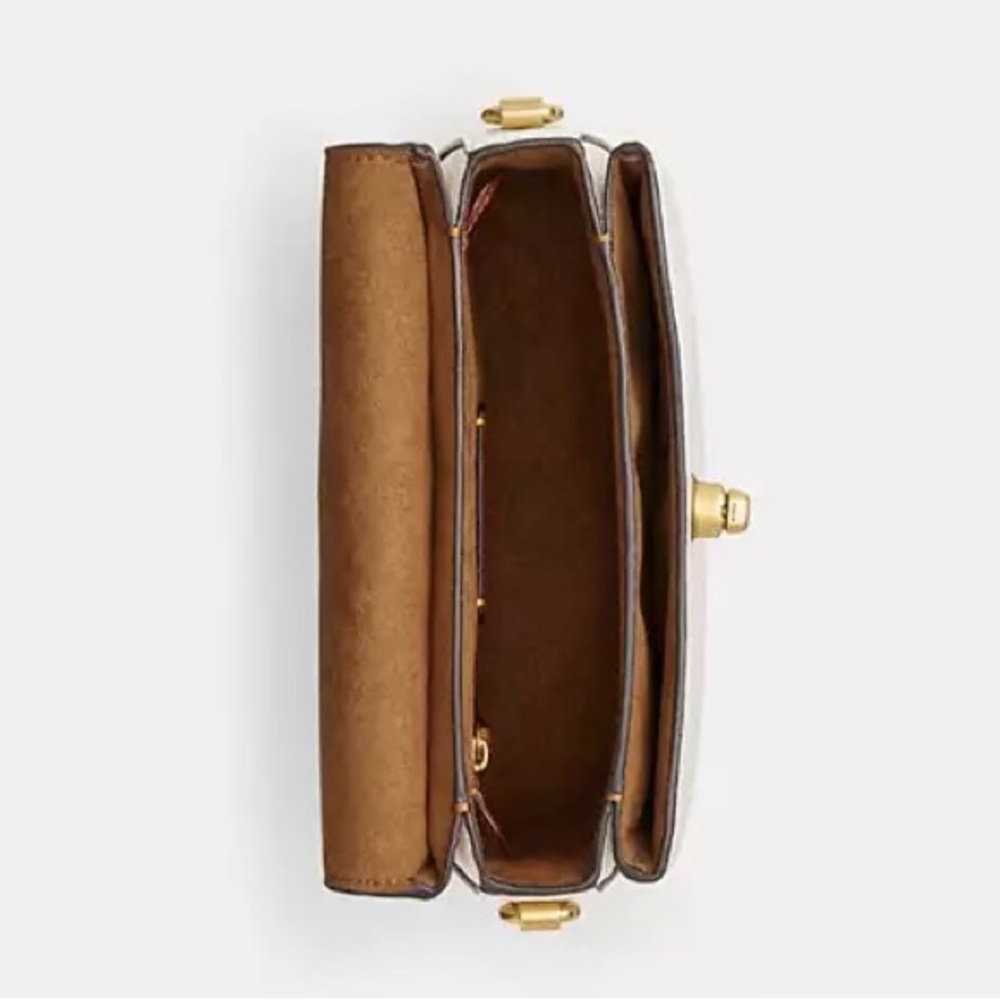 Coach Women’s Cassie 19 Pebble Leather Crossbody - Chalk - Picture 3 of 14